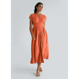 Aimee™ | Maxi jurk met geplooide taille