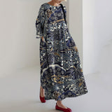 DELILAH – LICHTE BLOEMEN MAXI JURK