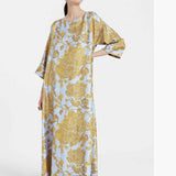 DELILAH – LICHTE BLOEMEN MAXI JURK