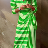 Rosan™ | Wikkeljurk met Print