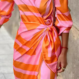 Rosan™ | Wikkeljurk met Print