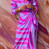 Rosan™ | Wikkeljurk met Print