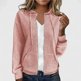 MILA – WAFFLE RITS HOODIE