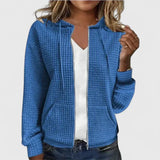 MILA – WAFFLE RITS HOODIE