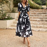 LANA – GARDEN BREEZE MIDI JURK