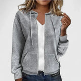 MILA – WAFFLE RITS HOODIE
