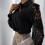 ENGELBERTA I MODIEUZE KRAGENBLOUSE