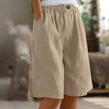Frances - Comfortabele Katoenen Shorts