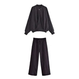 Sandrine - Trendy Bomber Set