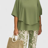 MIREILLE – LUCHTIGE LAAGJES BLOUSE