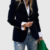 VALERIE – ELEGANTE FLUWELEN BLAZER