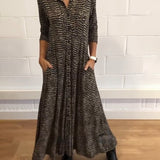 CLARA – ELEGANTE SHIRT MAXI JURK