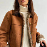 ADDISON – CHIQUE IMITATIE SHEARLING JAS