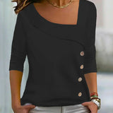 Langarmige Damesblouse