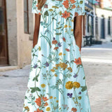 LORENA – FLORALE A-LINE JURK