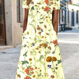 LORENA – FLORALE A-LINE JURK