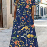 LORENA – FLORALE A-LINE JURK