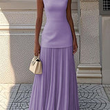 JULIET – TIJDLOZE ELEGANTIE MOUWLOZE MAXI-JURK