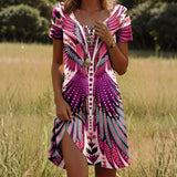 JULIA – LEVENDIGE BOHO CHIC JURK