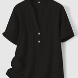 Tara - Elegante V-Hals Blouse