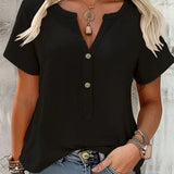 Tara - Elegante V-Hals Blouse