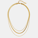 Gelaagde Gouden Ketting