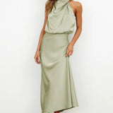 Cedra™ | Elegante Zijden Jurk