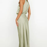 Cedra™ | Elegante Zijden Jurk
