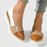 JANINE – DE METALLIC ESPADRILLE WEDGE