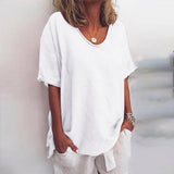 QUINA EN VERSATIELE LINEN BLOUSE