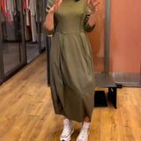 EVAGELINE – ELEGANTE LOOSE-FIT JURK