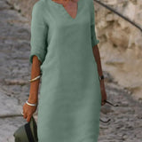Wivine™ | Elegante Jurk met V-hals