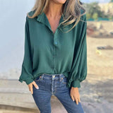 CORNELIA I KLASSIEKE LANGERMIGE BLOUSE