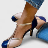 KATY – ELEGANTE T-STRAP HAKKEN