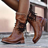 Carlijn - Vintage Look Boots