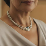 Ketting van natuurlijke parels