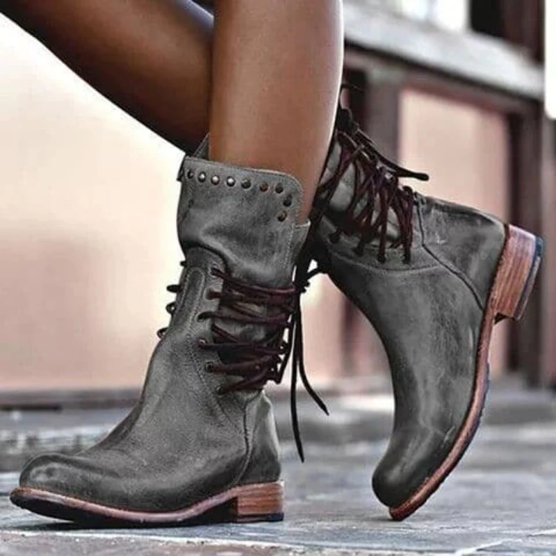 Carlijn - Vintage Look Boots