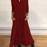 CLARA – ELEGANTE SHIRT MAXI JURK