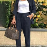 Inez™ | shirt met lange mouwen en brokaat set