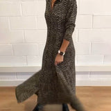 CLARA – ELEGANTE SHIRT MAXI JURK