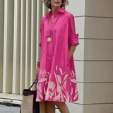 Velda™ | Elegante Bloemenjurk