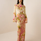 ALINA – ROMANTIC FLORAL GLIDE JURK