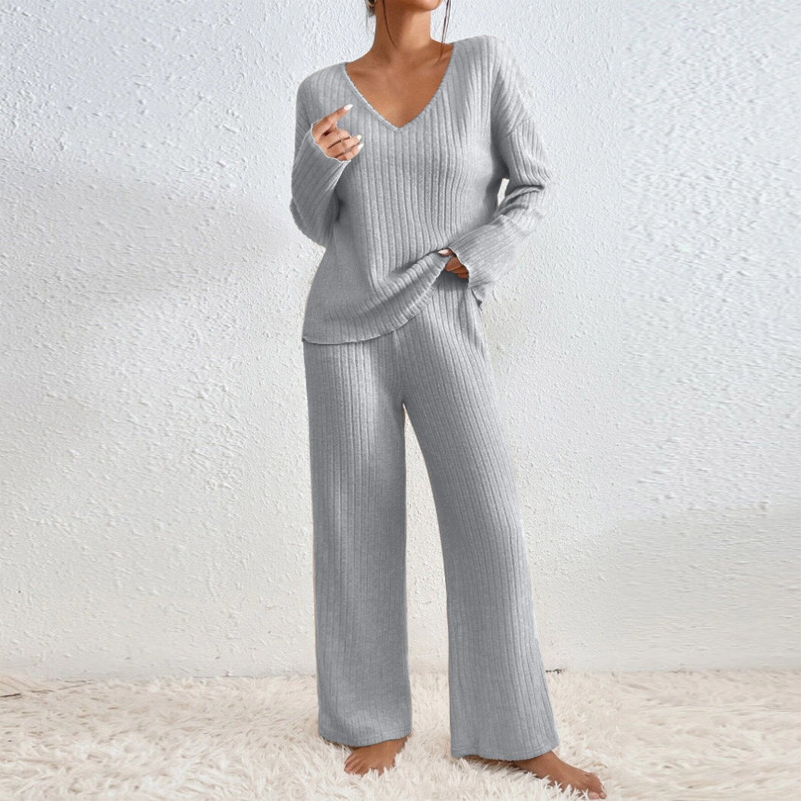 Émilie - Casual Gebreide Set