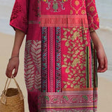 DELILAH – LICHTE BLOEMEN MAXI JURK