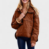 Isa – Oversized jas met capuchon