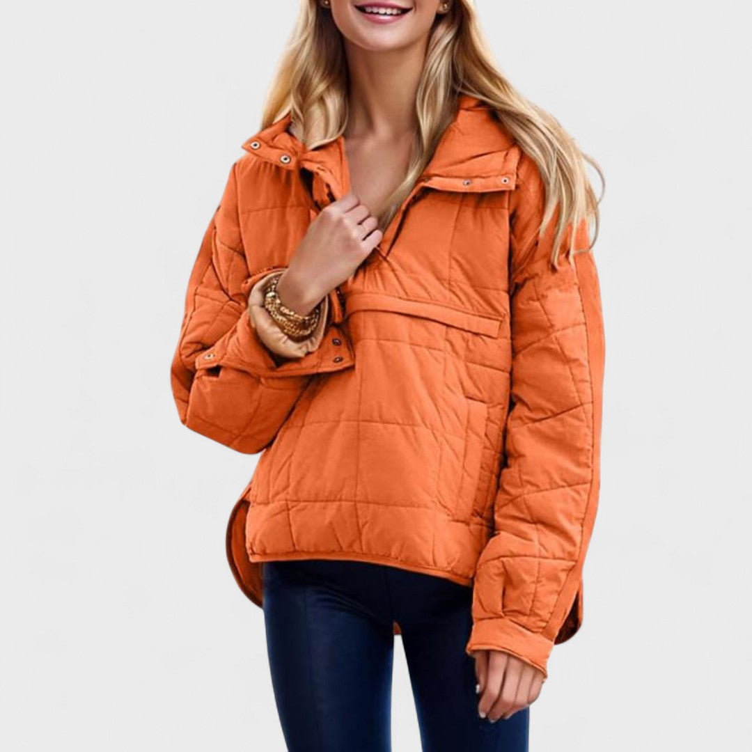 Isa – Oversized jas met capuchon