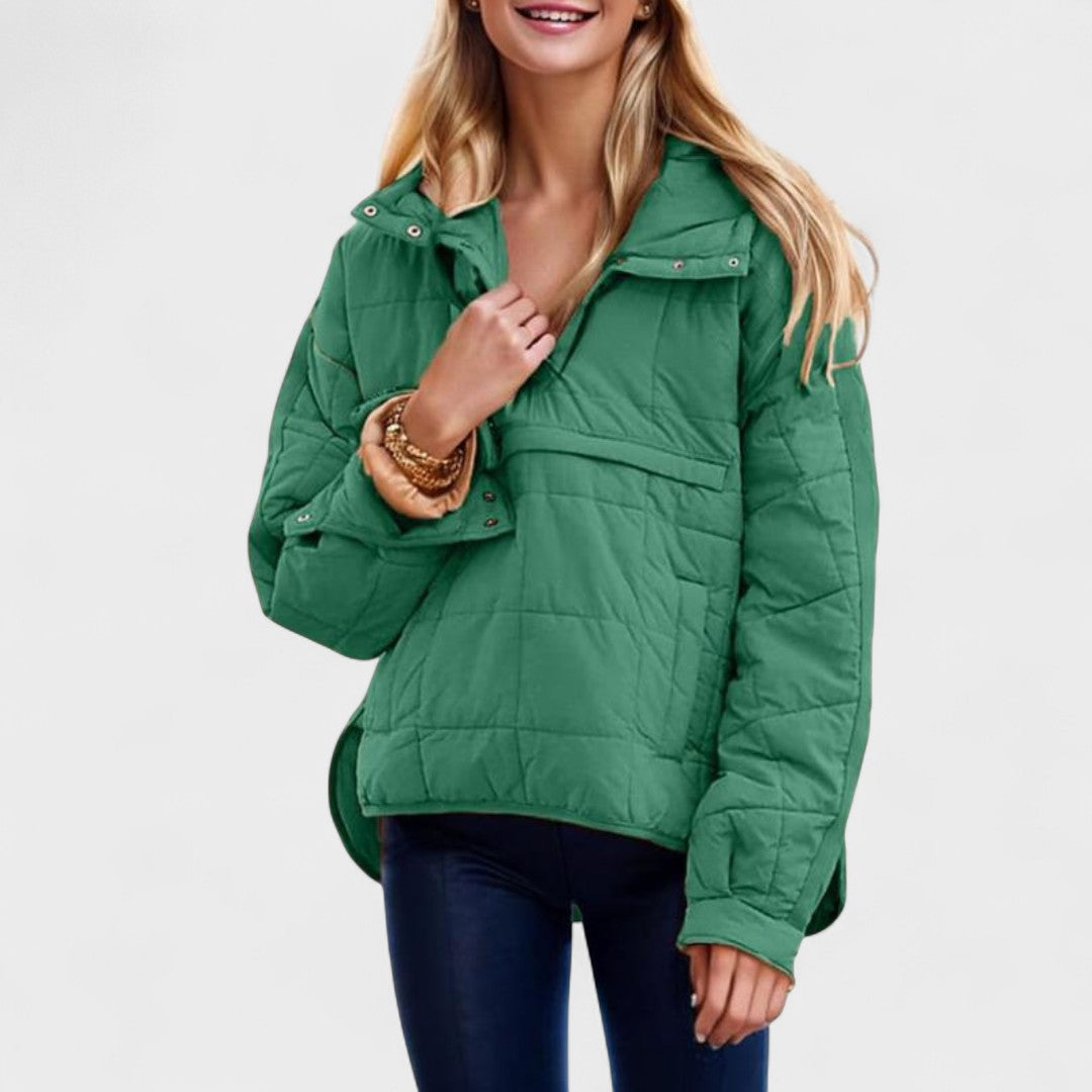 Isa – Oversized jas met capuchon