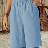 Céline - Katoenen Linnen Shorts