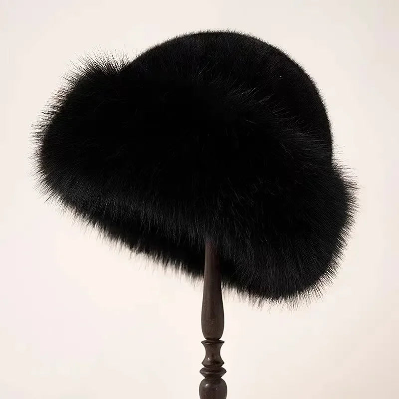 Elin – Heritage wintermuts van synthetisch bont