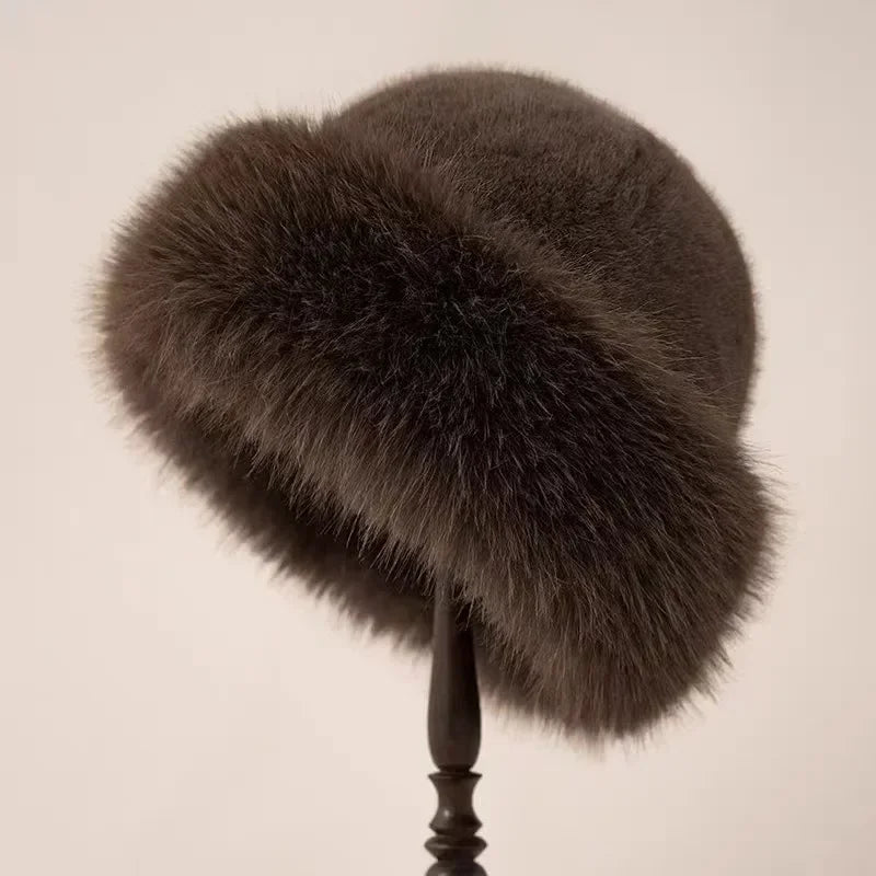 Elin – Heritage wintermuts van synthetisch bont